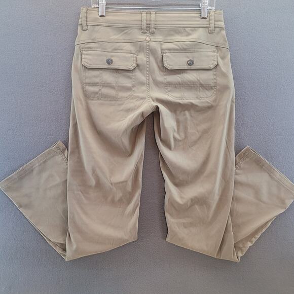 prAna Halle Convertible Pants Size 6 Low-Rise Bootcut Capris EUC - Picture 5 of 16